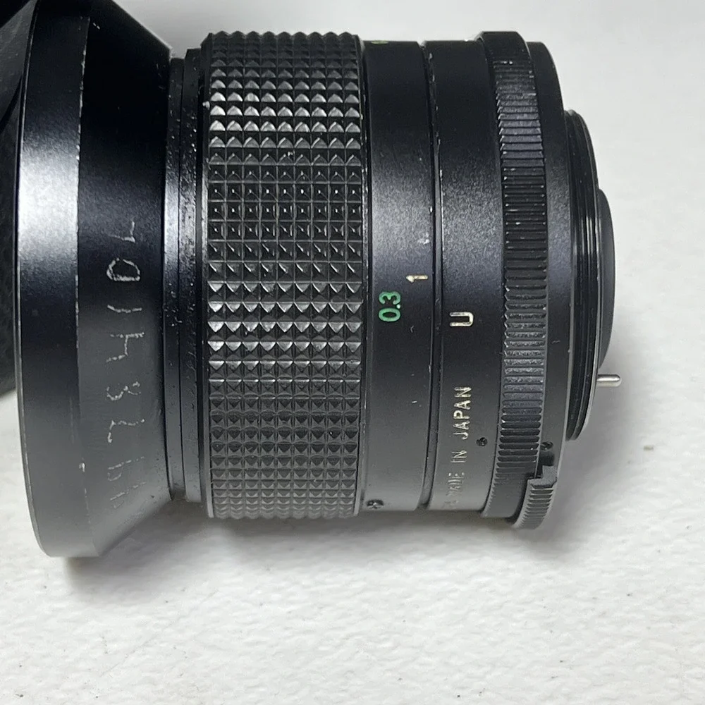 Vivitar 28mm 1:2.5 Auto Wide Angle 67mm Lens Untested